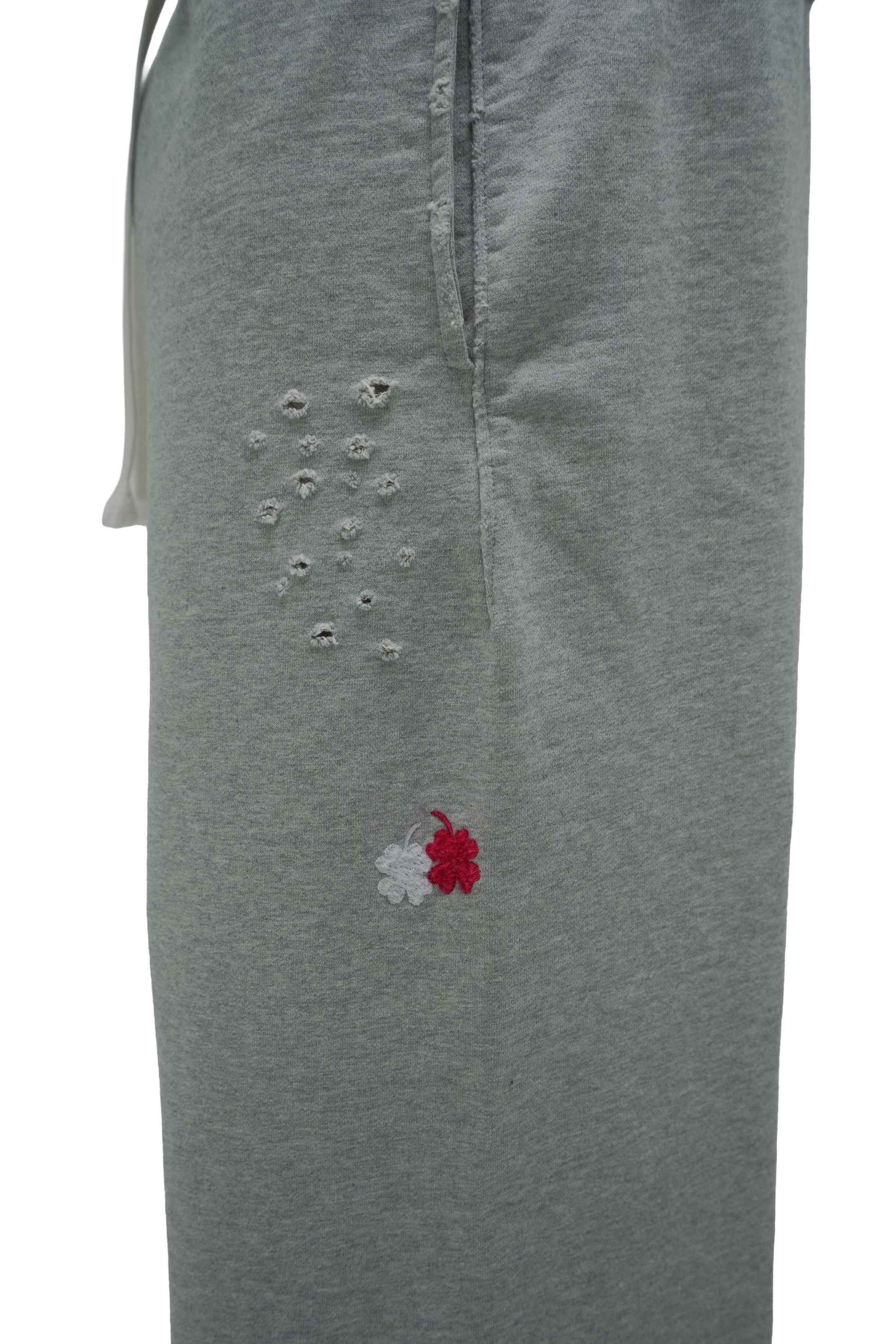 ‘Worn’ Sweatpants - Heather Grey