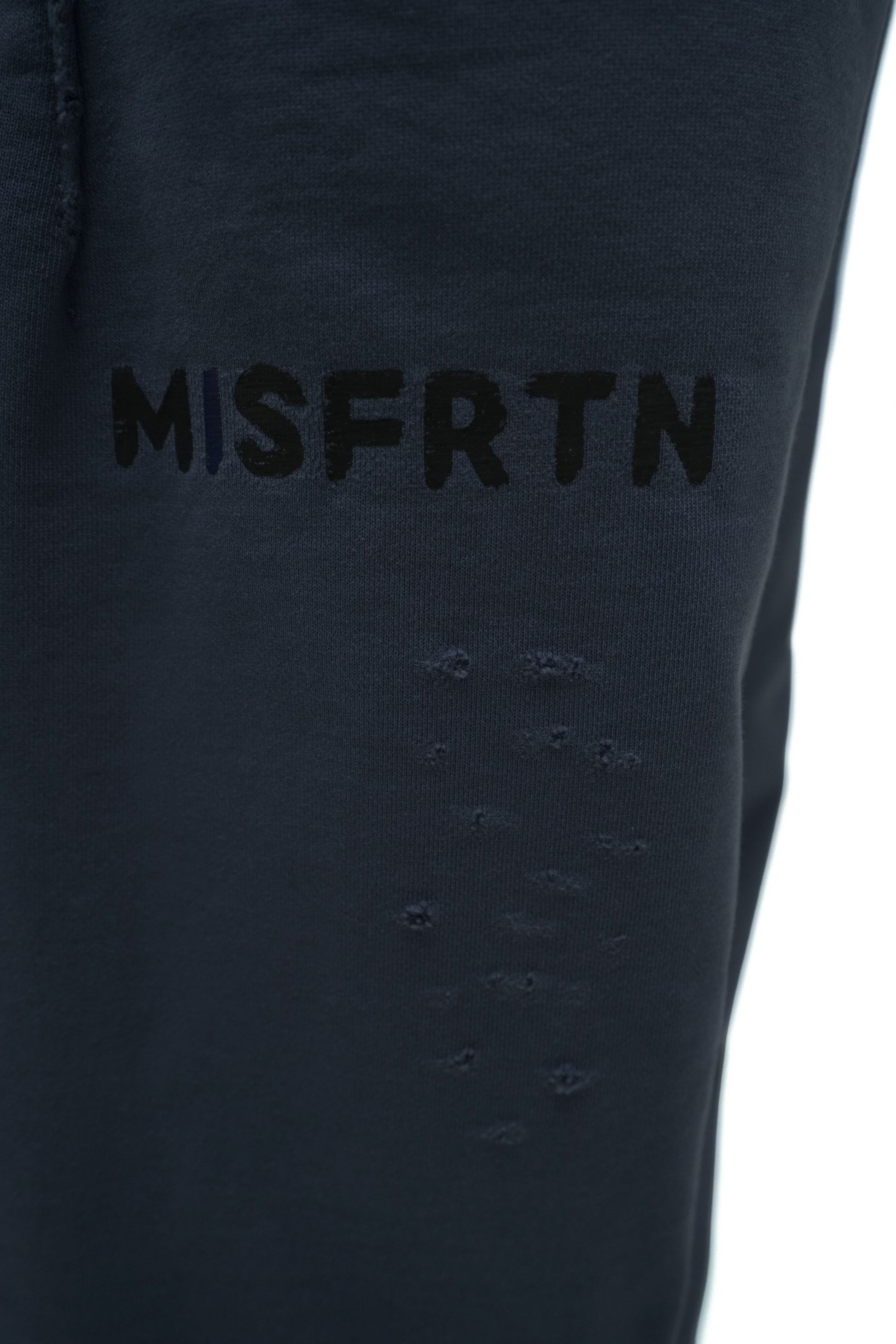 ‘Worn’ Sweatpants - Washed Steel Blue