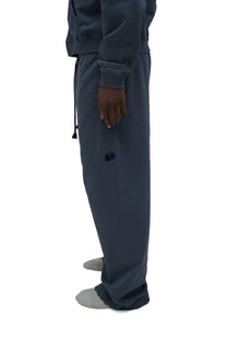 ‘Worn’ Sweatpants - Washed Steel Blue