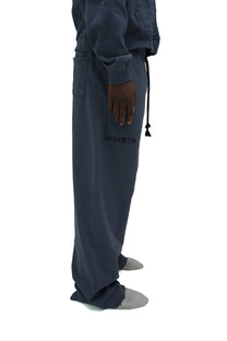 ‘Worn’ Sweatpants - Washed Steel Blue