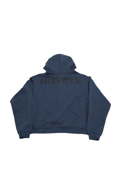 Signature Clover Hoodie - Steel Blue