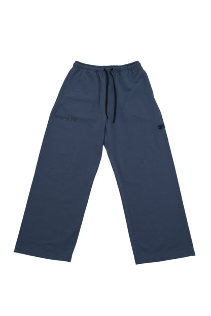 Signature Clover Sweatpants - Steel Blue