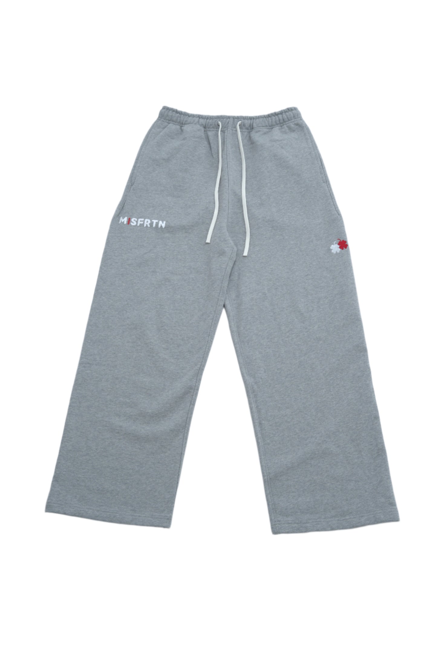 Signature Clover Sweatpants - Heather Grey